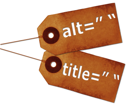 ALT and TITLE tags