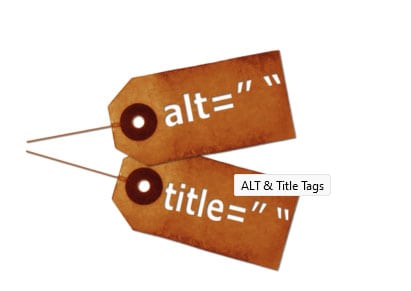 Image title tag